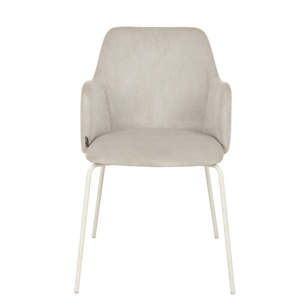 Καρέκλα Τραπεζαρίας (60x55x84) Spitishop Dahlia Beige