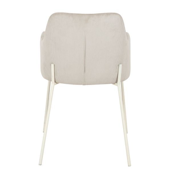 Καρέκλα Τραπεζαρίας (60x55x84) Spitishop Dahlia Beige