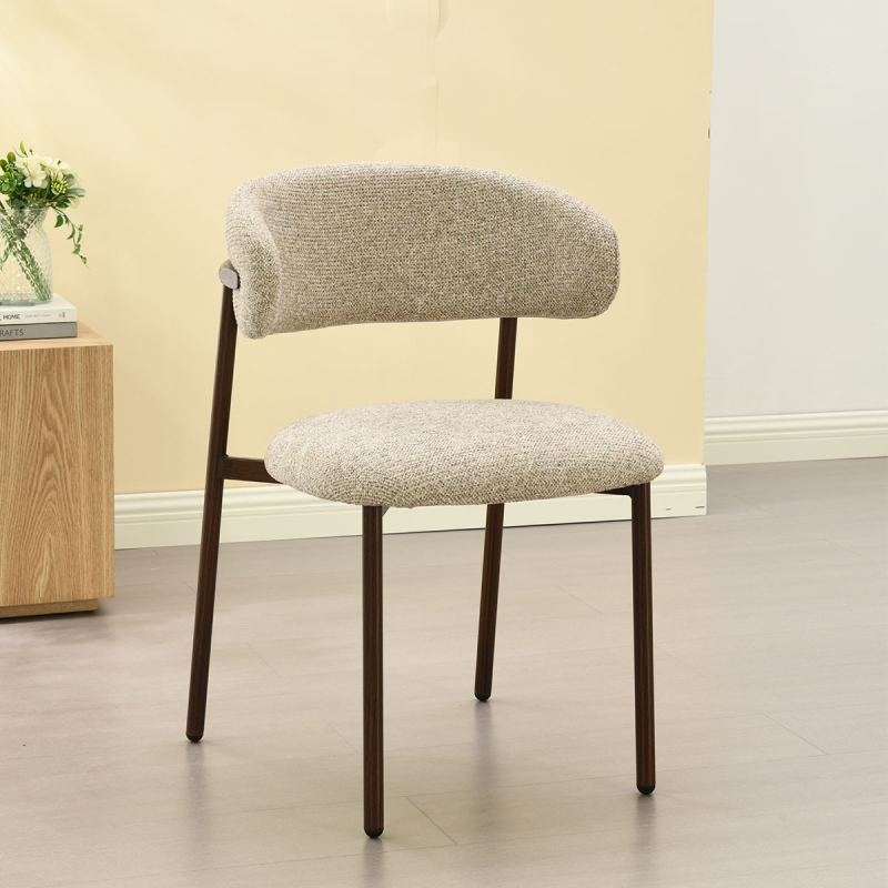 Καρέκλα Τραπεζαρίας (59x54x79) Spitishop Lotus Ecru/Beige