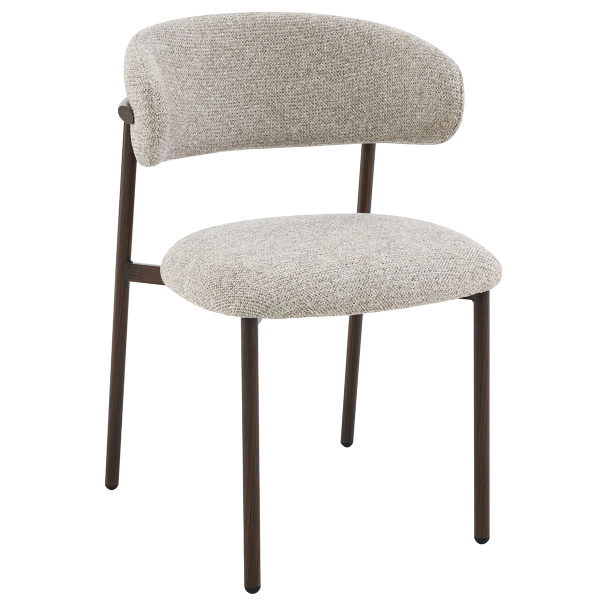 Καρέκλα Τραπεζαρίας (59x54x79) Spitishop Lotus Ecru/Beige