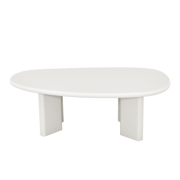 Τραπέζι Σαλονιού (130x80x42) Spitishop Dahlia Cream