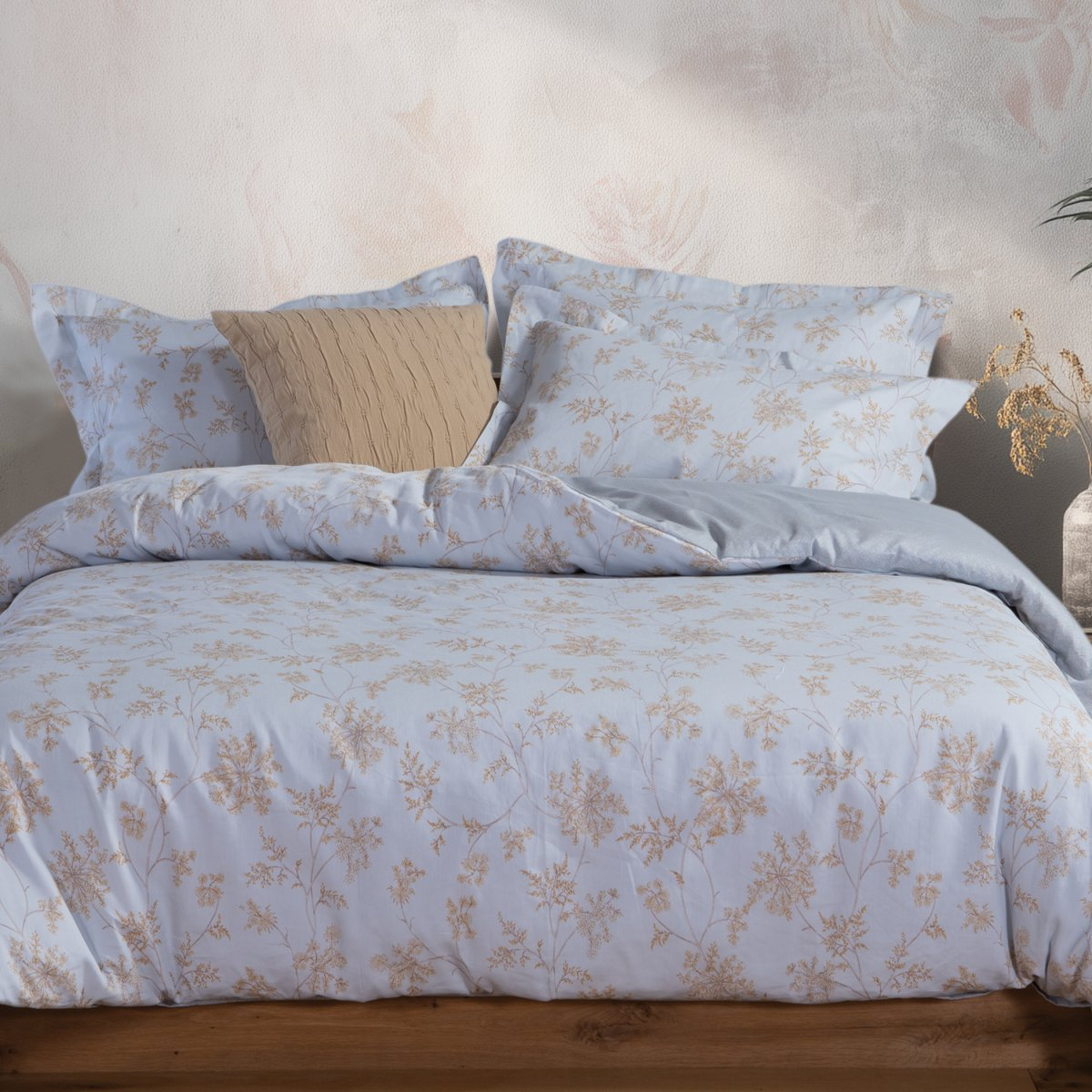 Κουβερλί Υπέρδιπλο (230X240) 2 Όψεων Nef-Nef Premium Foxy Silver - Blue Home Λευκά Είδη Κρεβατοκάμαρας Υπέρδιπλα Spitishop
