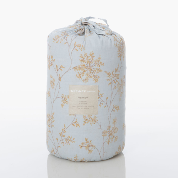 Κουβερλί Υπέρδιπλο (230x240) 2 Όψεων Nef-Nef Premium Foxy Silver - Blue