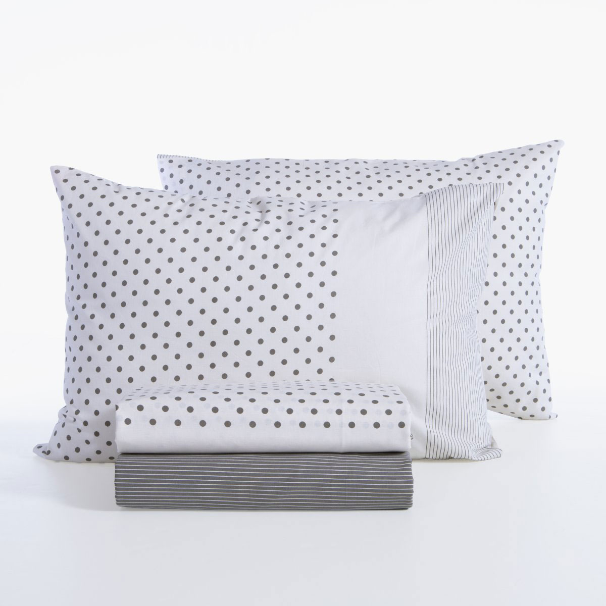 Σεντόνια Υπέρδιπλα (Σετ) Nef-Nef Homeware Smart Donter 26 Ecru - Anthracite με Λαστιχο 160X200+35 Home Λευκά Είδη Κρεβατοκάμαρας Spitishop