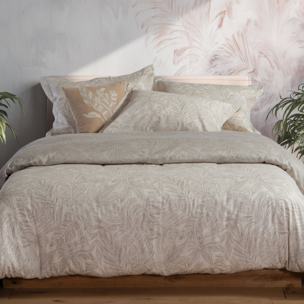 Κουβερλί Υπέρδιπλο (230x240) 2 Όψεων Nef-Nef Premium Tundra Beige