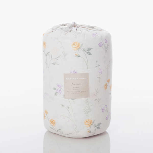 Κουβερλί Υπέρδιπλο (240x230) 2 Όψεων Nef-Nef Premium Rozaria