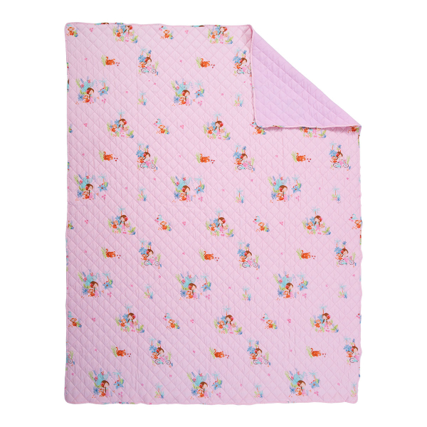 Κουβερλί Ημίδιπλο (180x240) 2 Όψεων Nef-Nef Homeware Welcome To India