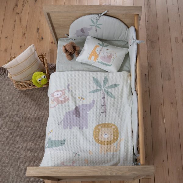 Κουβέρτα Πικέ Αγκαλιάς (80x110) Nef-Nef Homeware Baby Savana