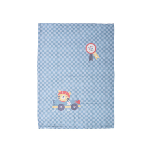 Κουβέρτα Πικέ Αγκαλιάς (80x110) Nef-Nef Homeware Baby Super Boy