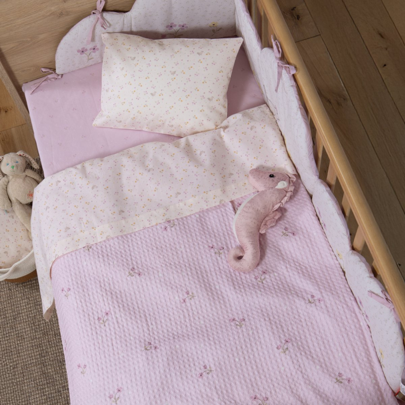 Κουβέρτα Πικέ Κούνιας (110x150) Nef-Nef Homeware Baby Cute & Sweet