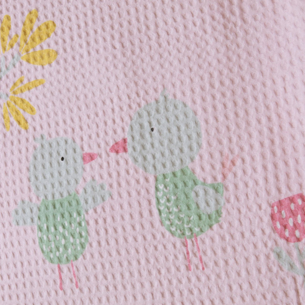 Κουβέρτα Πικέ Κούνιας (110x150) Nef-Nef Homeware Baby Spring Happiness