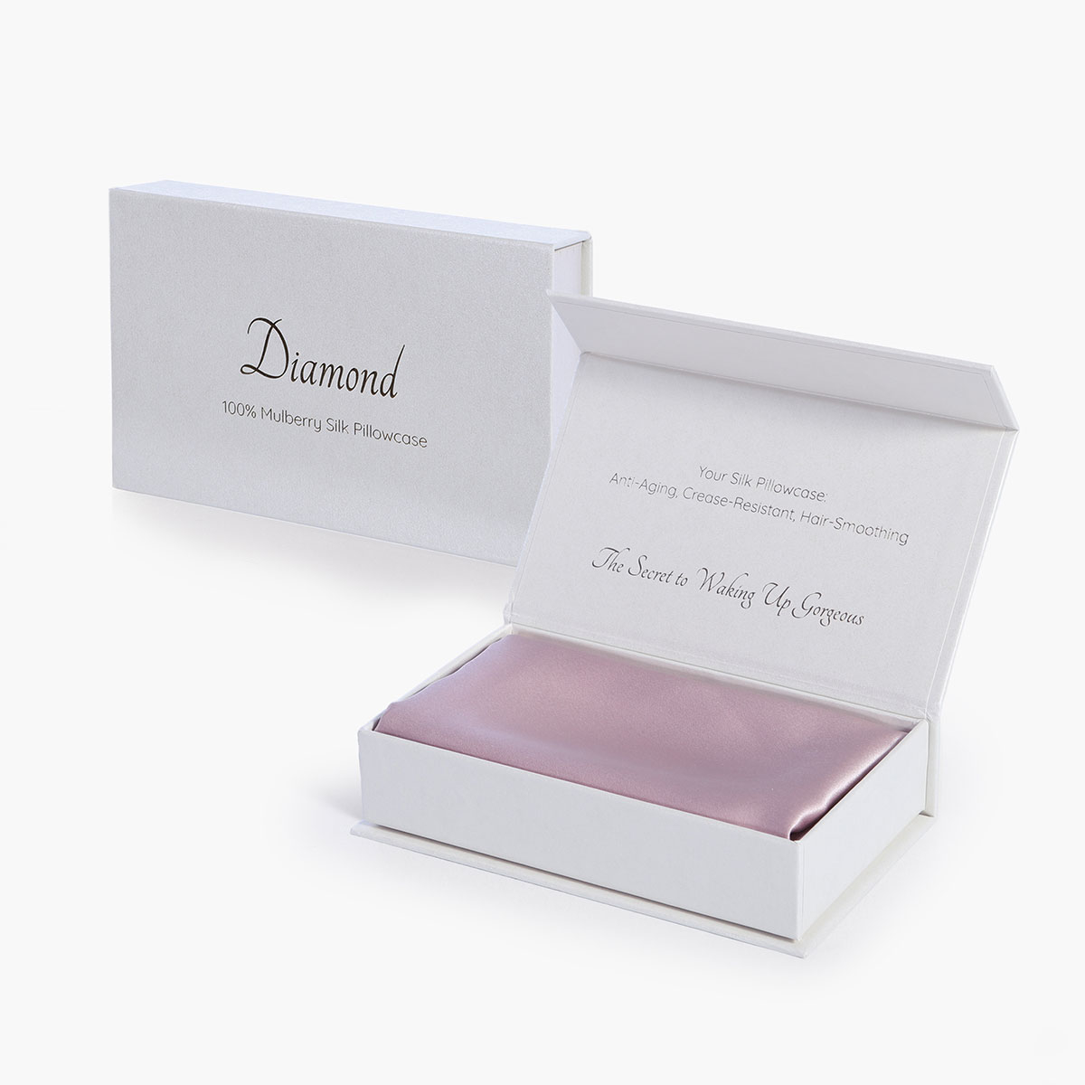 Μεταξωτή Μαξιλαροθήκη Φάκελος (50X70) Nef-Nef Homeware Casual Diamond Lilac Home Λευκά Είδη Κρεβατοκάμαρας Μαξιλαροθήκες Ύπνου Spitishop