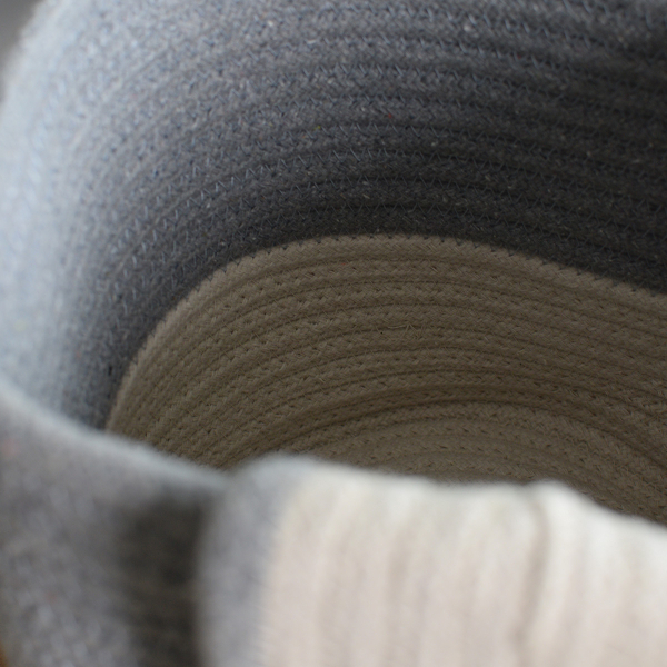 Καλάθι Αποθήκευσης (Φ25x25) Ravelia Cachorro Grey