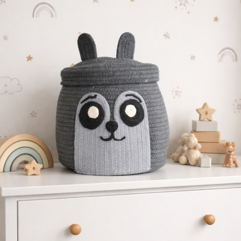 Καλάθι Αποθήκευσης (23x35x27) Ravelia Chipmunk Grey