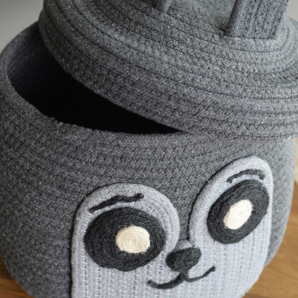 Καλάθι Αποθήκευσης (23x35x27) Ravelia Chipmunk Grey