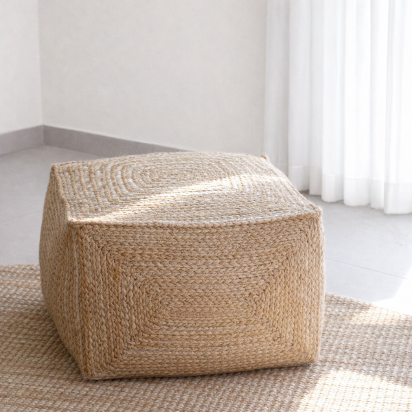 Πουφ (56x56x38) Ravelia Pereira