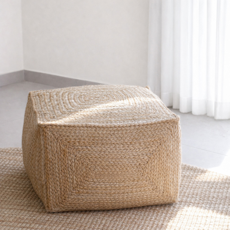 Πουφ (56x56x38) Ravelia Pereira