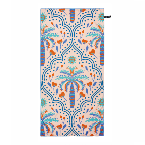 Πετσέτα Θαλάσσης Microfiber 2 Όψεων (80x160) Kentia Stylish Resort 268