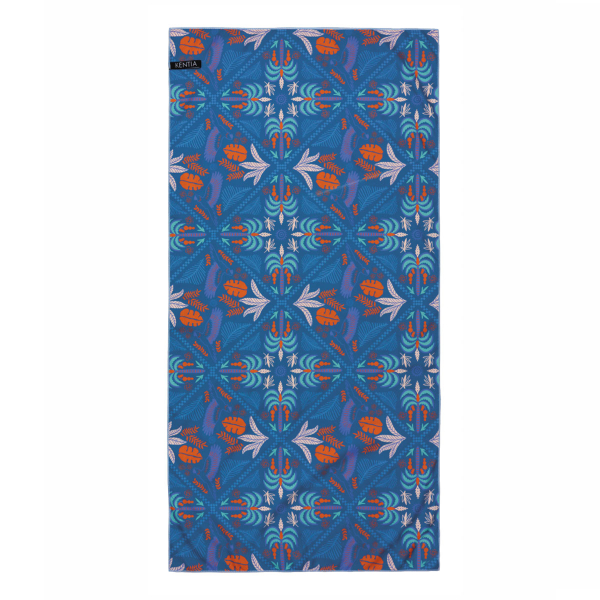 Πετσέτα Θαλάσσης Microfiber 2 Όψεων (80x160) Kentia Stylish Resort 268