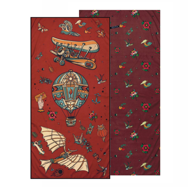 Πετσέτα Θαλάσσης Microfiber 2 Όψεων (80x160) Kentia Stylish Resort 2613