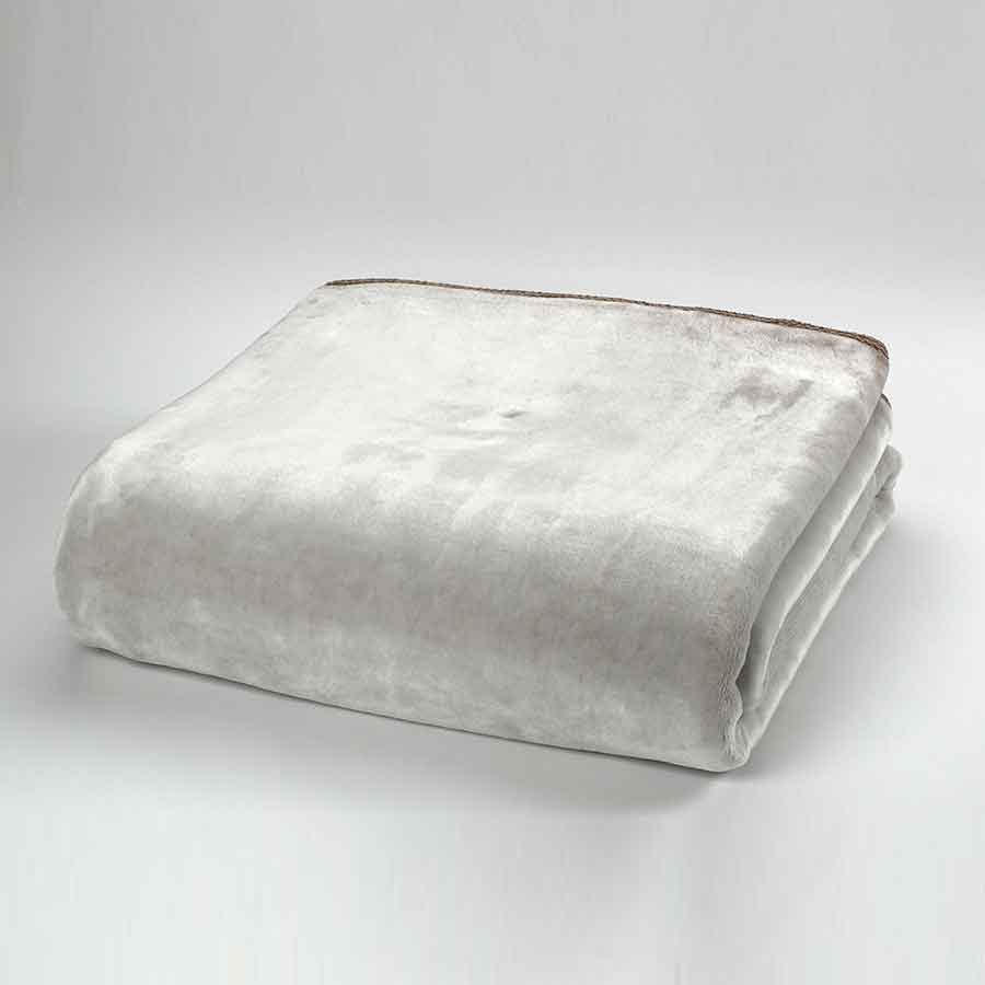 Κουβέρτα Βελουτέ Υπέρδιπλη (220x240) Morven Alaska 758