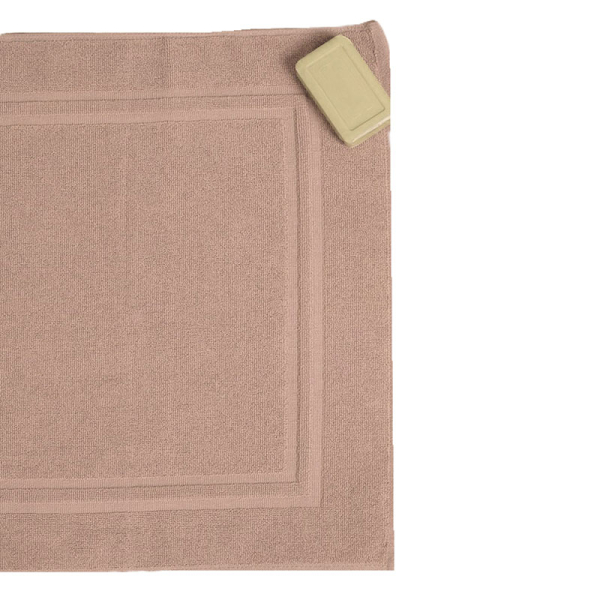 Πετσετέ Πατάκι (50x70) Hotel Διπλή Κορνίζα Sand 700gr/m2