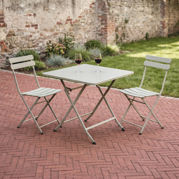 Σετ Τραπεζαρία Κήπου (3τμχ) Spitishop Riviera Green