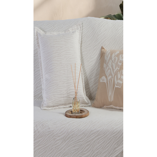 Ριχτάρι Καναπέ Διθέσιου (170x250) Nef-Nef Homeware Zebra Ecru