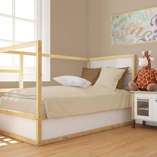 Παπλωματοθήκη Κούνιας (120x160) Dimcol Solid