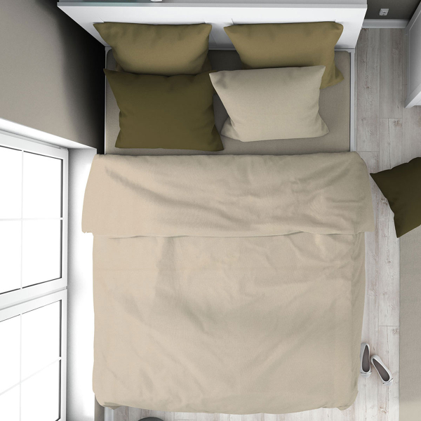 Παπλωματοθήκη Υπέρδιπλη (220x240) Dimcol Solid