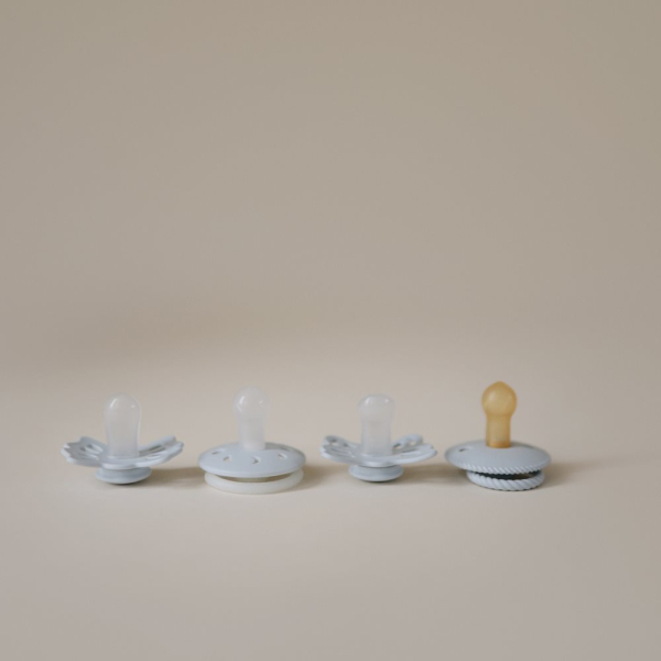 Πιπίλες 0Μ+ (Σετ 4τμχ) Frigg Moonlight Sailing Powder Blue