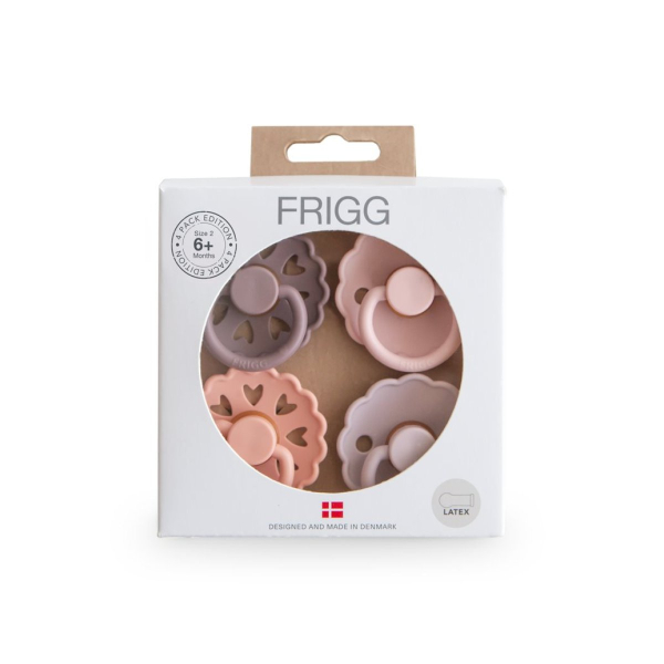 Πιπίλες Καουτσούκ Φυσιολογικές 6Μ+ (Σετ 4τμχ) Frigg Sunset Bliss