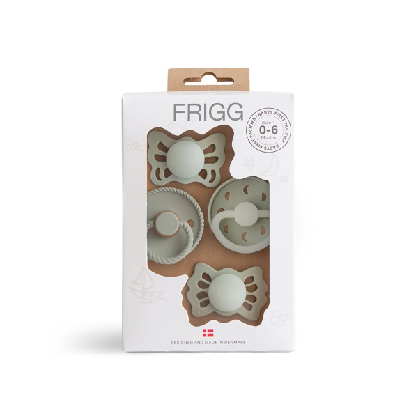 Πιπίλες 0Μ+ (Σετ 4τμχ) Frigg Moonlight Sailing Sage