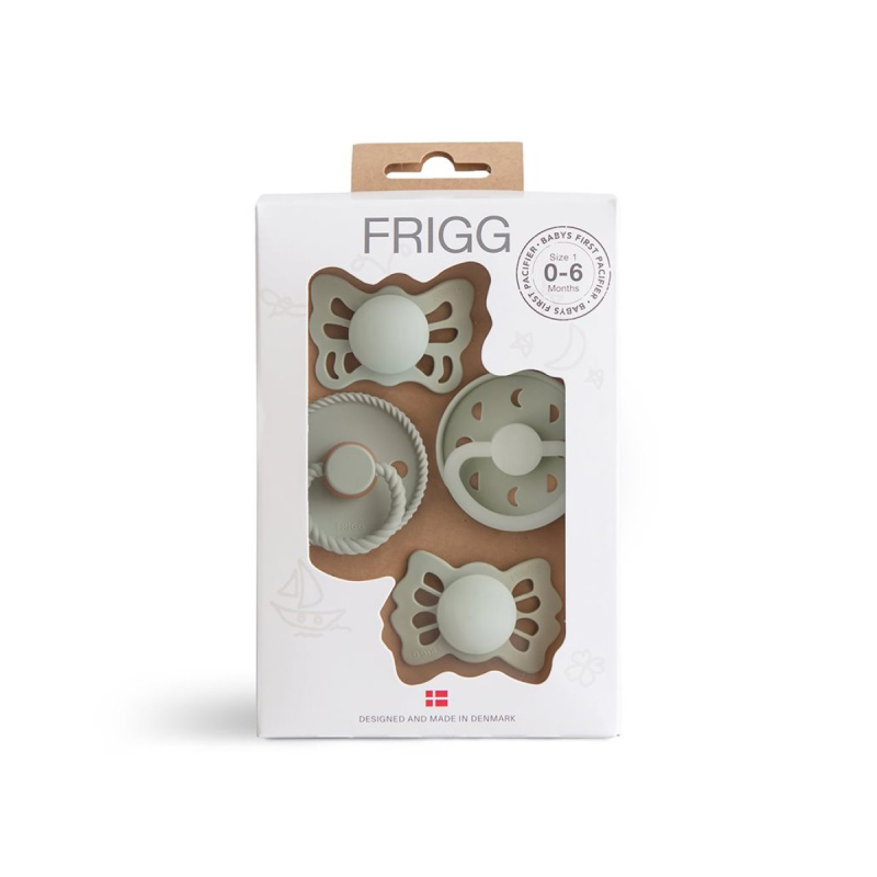 Πιπίλες 0Μ+ (Σετ 4τμχ) Frigg Moonlight Sailing Sage