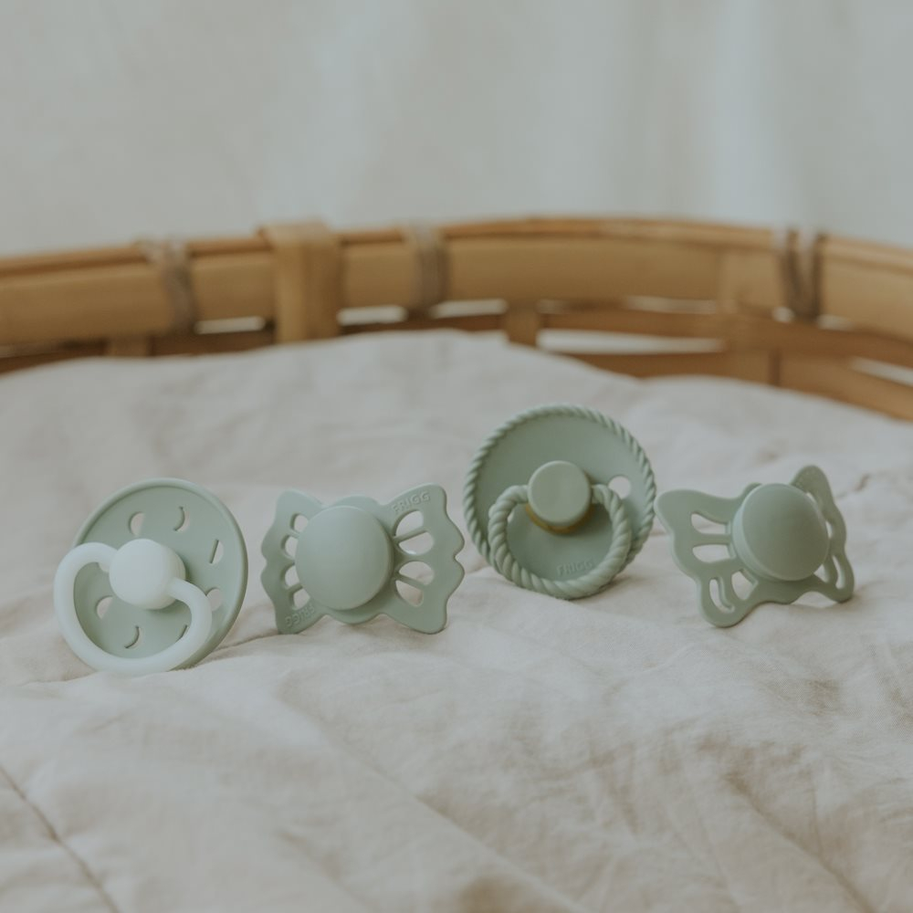 Πιπίλες 0Μ+ (Σετ 4Τμχ) Frigg Moonlight Sailing Sage Home Βρεφικά Spitishop
