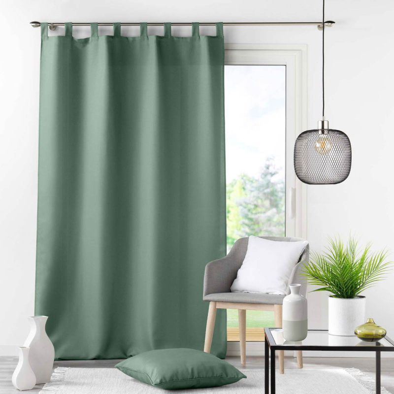 Κουρτίνα (140x260) Με Τιράντες L-C Essentiel Cedre 1612638