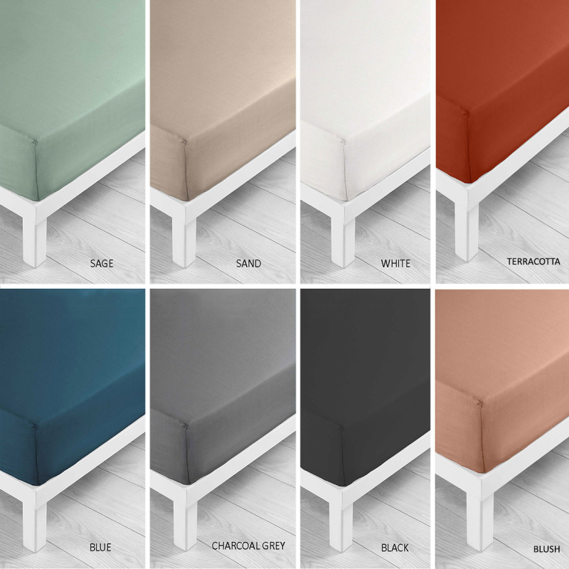 Σεντόνι King Size Με Λάστιχο (180x200+30) L-C Lina