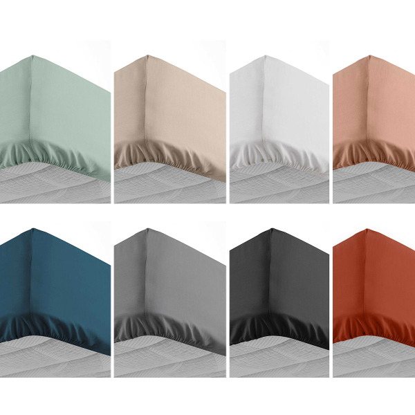 Σεντόνι King Size Με Λάστιχο (180x200+30) L-C Lina