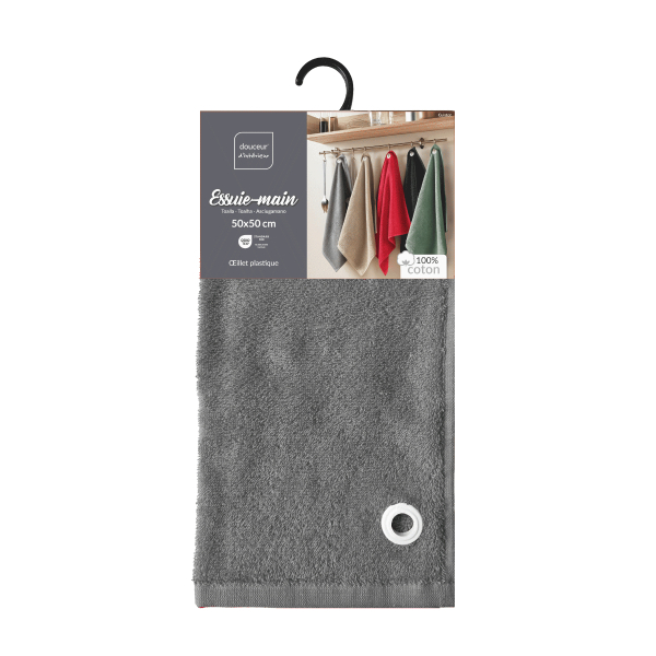 Πετσέτα Κουζίνας (50x50) L-C Cuistot Anthracite 1731389