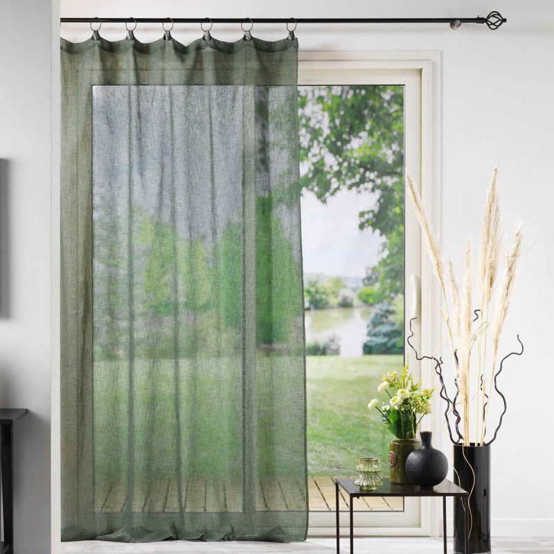 Κουρτίνα (140x240) Με Τρουκς L-C Link Khaki 1626834