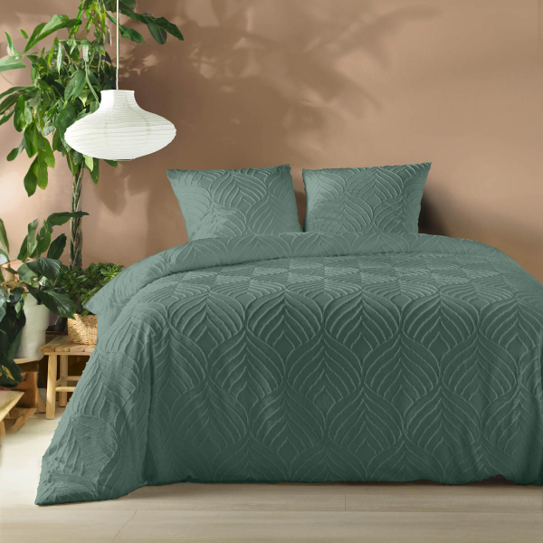 Παπλωματοθήκη Υπέρδιπλη (240x220) + Διακοσμητικές Μαξιλαροθήκες L-C Heltie Cedre 1645245