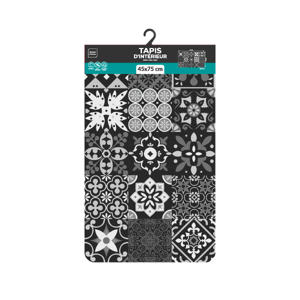 Πατάκι (45x75) L-C Salou Grey 1741315