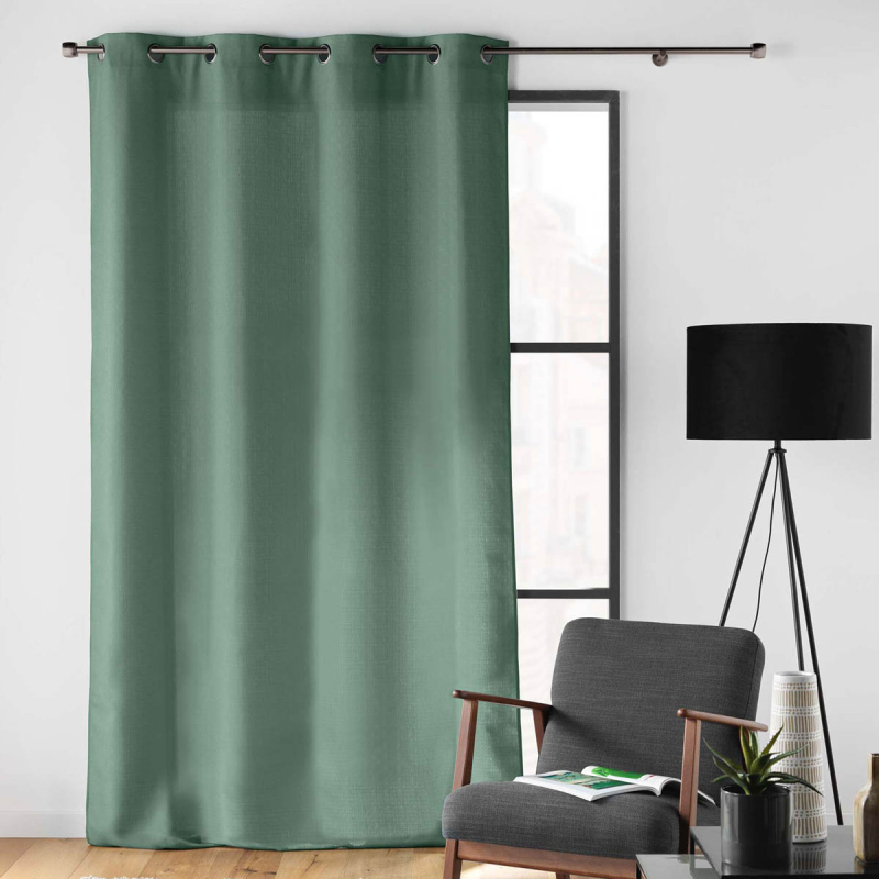 Κουρτίνα (140x280) Με Τρουκς L-C Soline Cedre 1612712