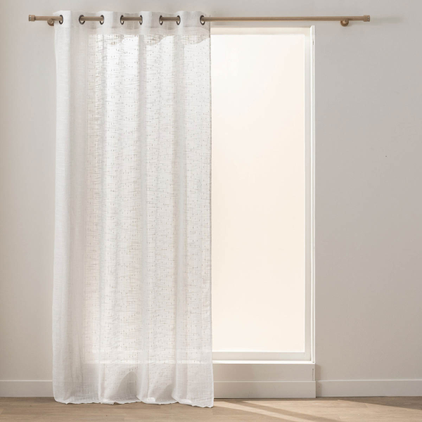 Κουρτίνα (140x260) Με Τρουκς L-C Nemo Blanc 1627813