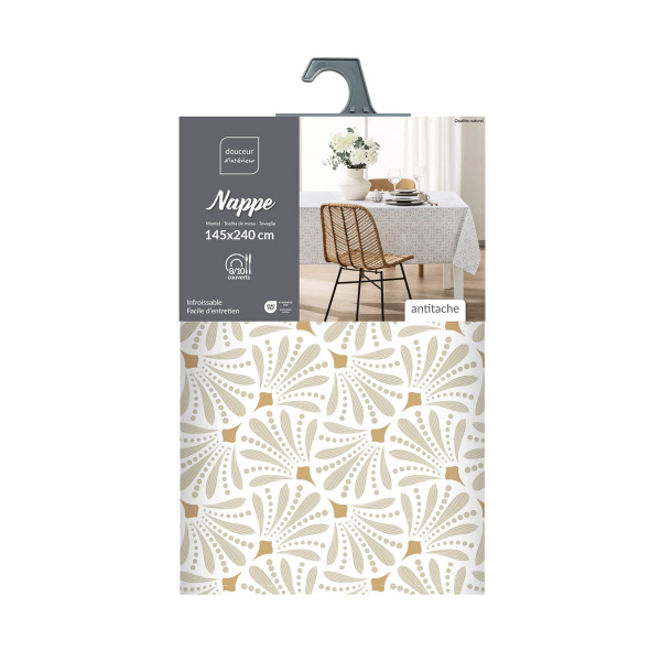 Αλέκιαστο Τραπεζομάντηλο (145x240) L-C Opaline Naturel 1723495