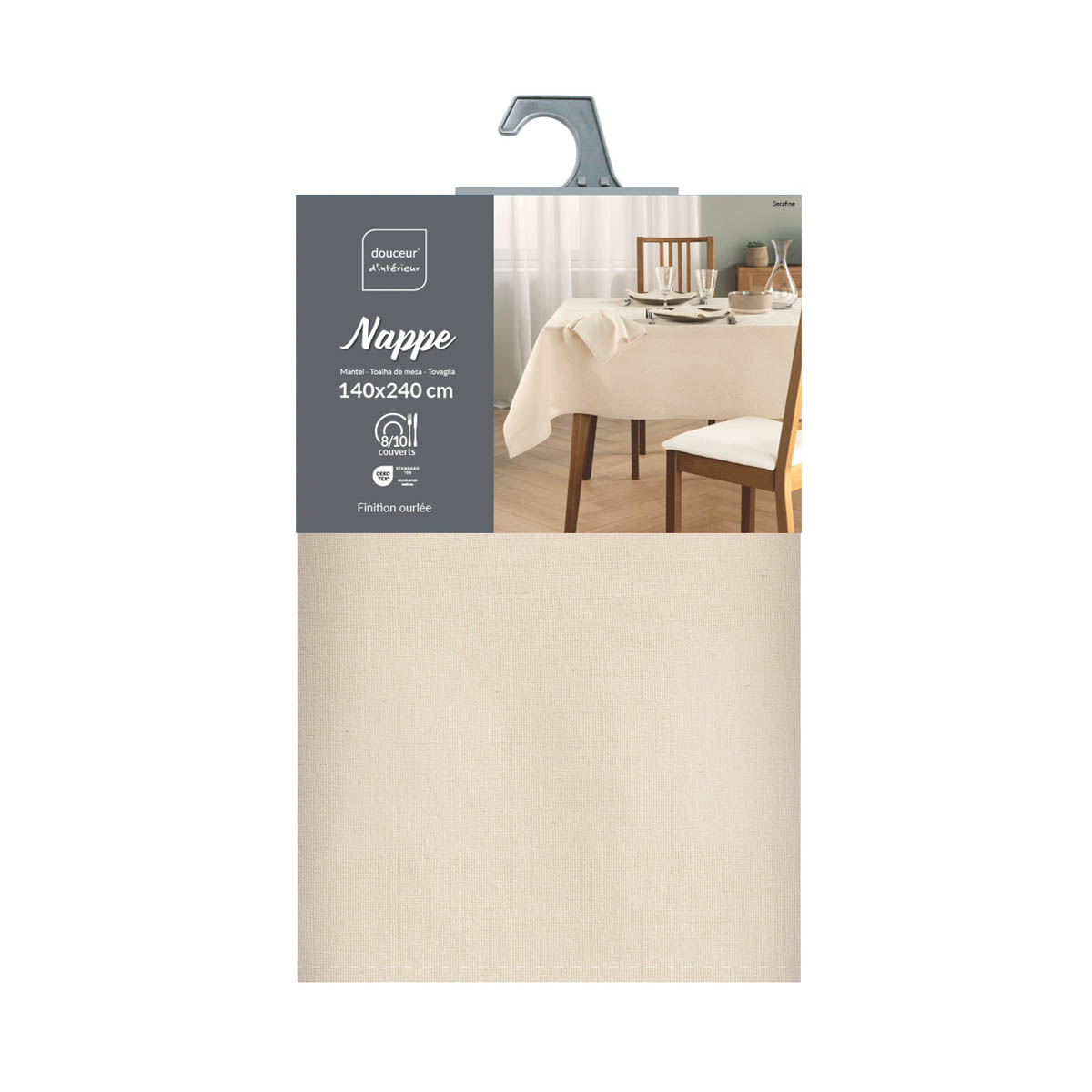 Τραπεζομάντηλο (140X240) L-C Serafine 1723464 Home Λευκά Είδη Κουζίνας & Τραπεζαρίας Τραπεζομάντηλα Spitishop