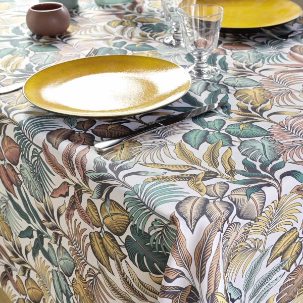 Αλέκιαστο Τραπεζομάντηλο (145x240) L-C Stylis Yellow 1723414