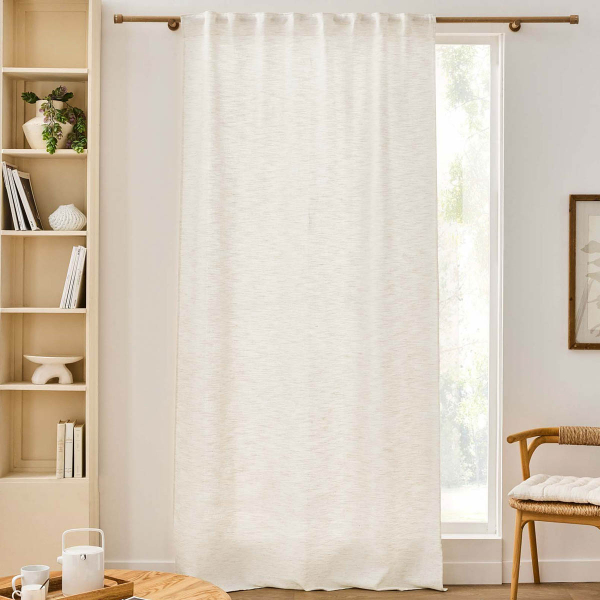 Κουρτίνα (140x260) Με Τρουκς L-C Nando Naturel 1612955