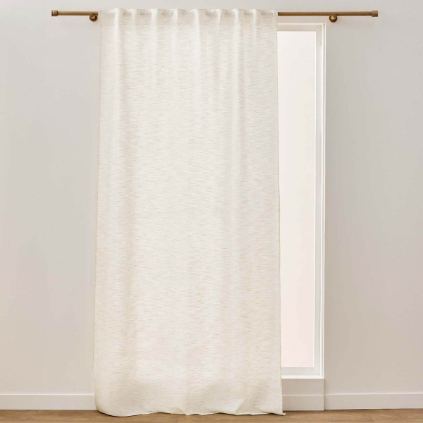 Κουρτίνα (140x260) Με Τρουκς L-C Nando Naturel 1612955