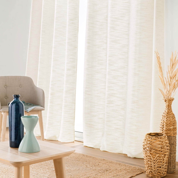 Κουρτίνα (140x260) Με Τρουκς L-C Nando Naturel 1612955